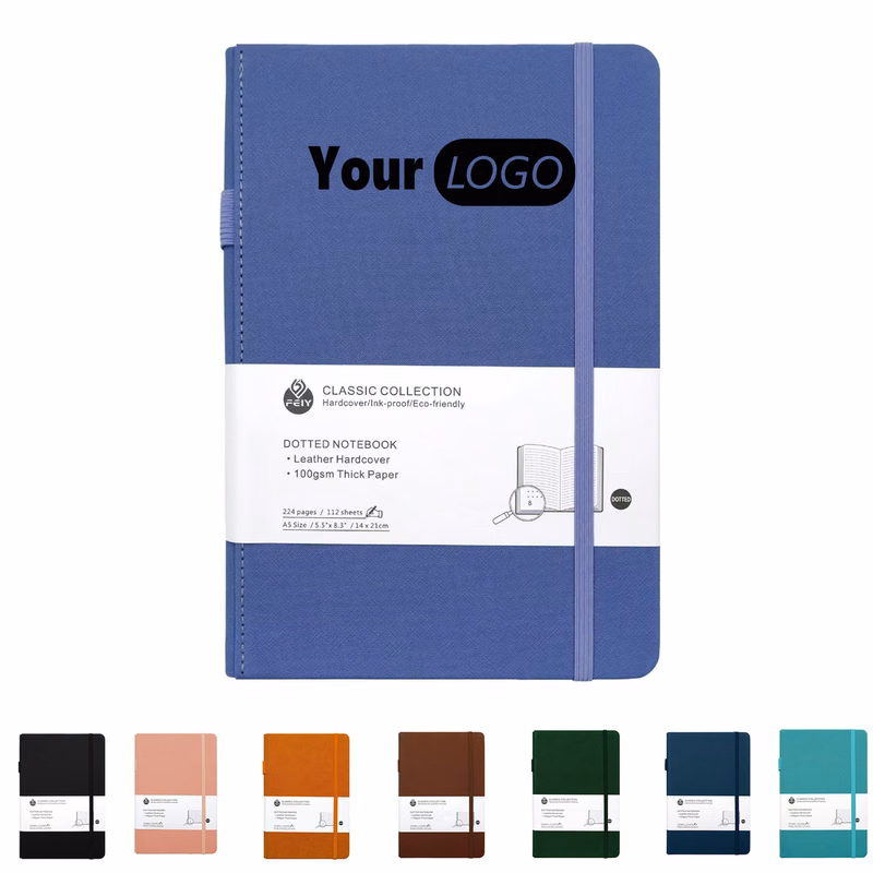 A5 Pu Cover Journal With Side Pen Slot