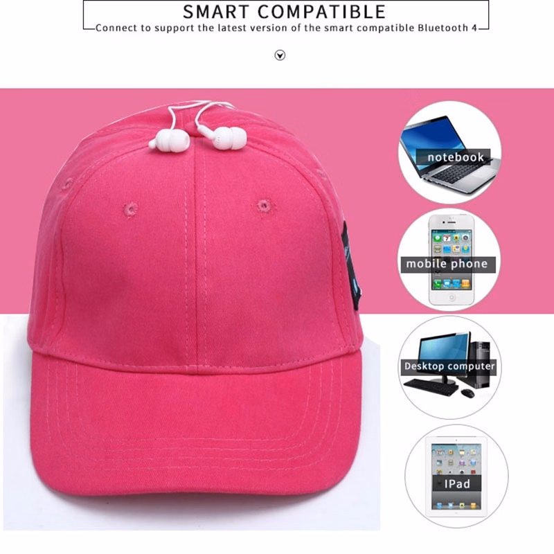 Peaked Cap with Earphones