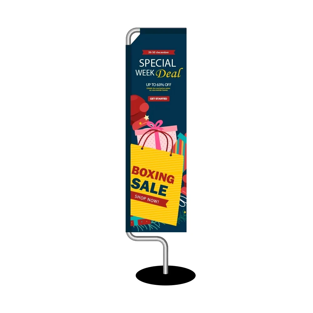 Monopode Flag Display Kit Large 1