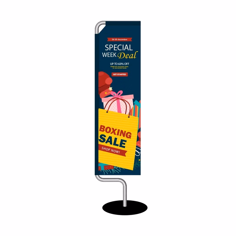 Monopode Flag Display Kit Large