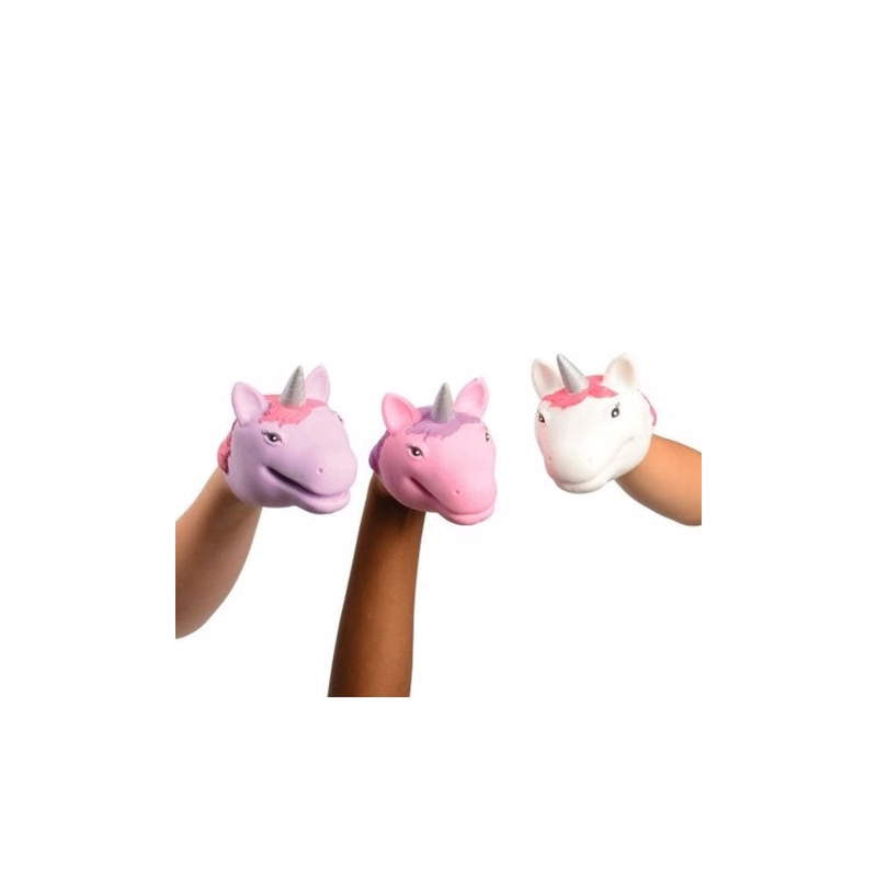 Unicorn Hand Puppets - Assorted