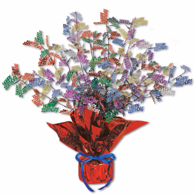 Birthday Gleam 'N Burst Centerpieces