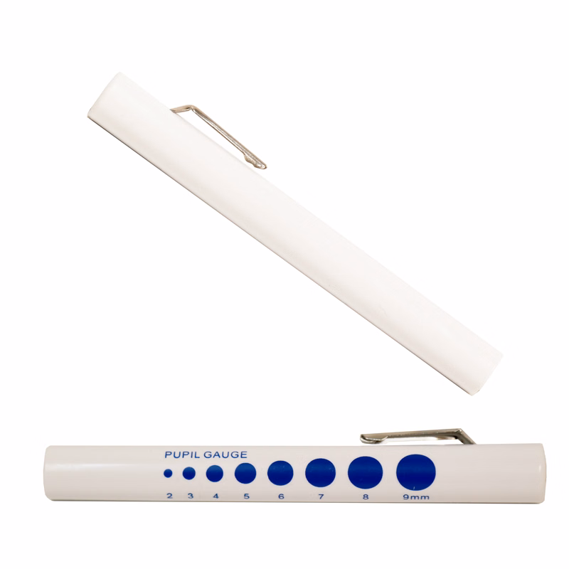 Disposable Penlight with Pupil Gauge