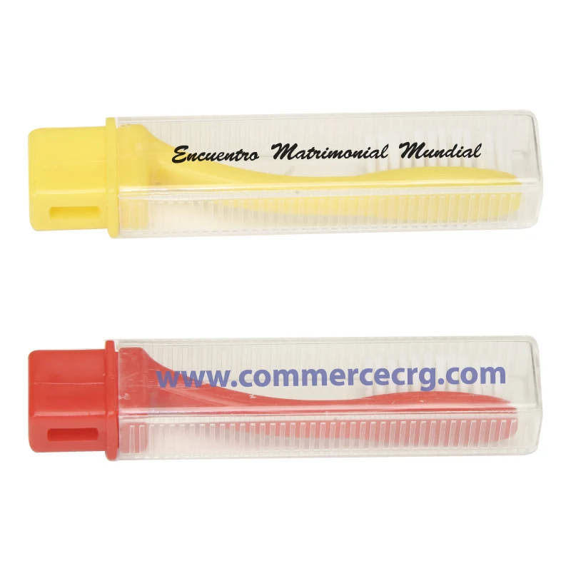 Clearance Item! Transparent Travel Toothbrush w/Sleeve 1
