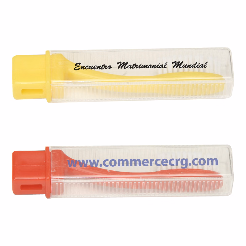 Clearance Item! Transparent Travel Toothbrush w/Sleeve