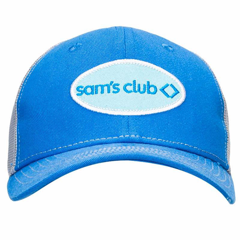 Premium 6-Panel Structured  Cotton & Mesh Fabric Low Profile Cap with Snapback Closure