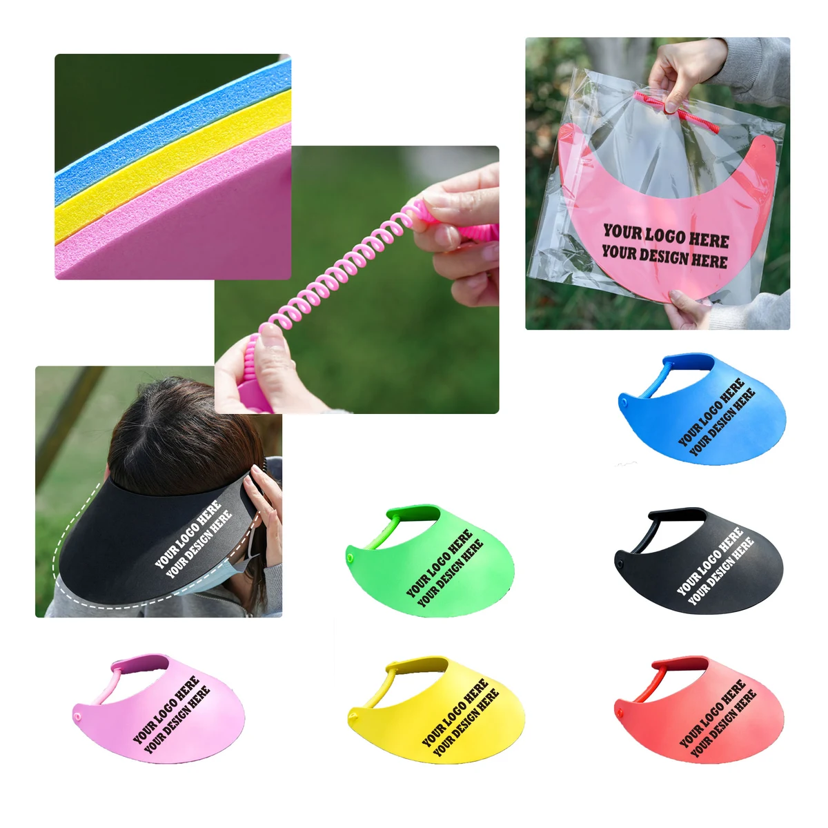 MOQ100 Large-Brimmed EVA Sun Hat 1