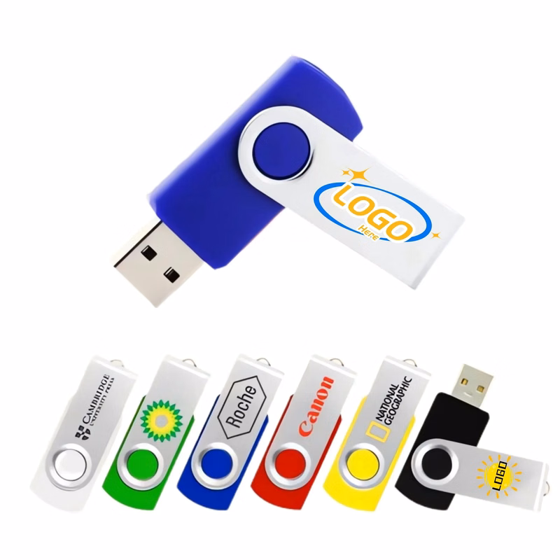 8GB Full Color Rotating U Disk MOQ50