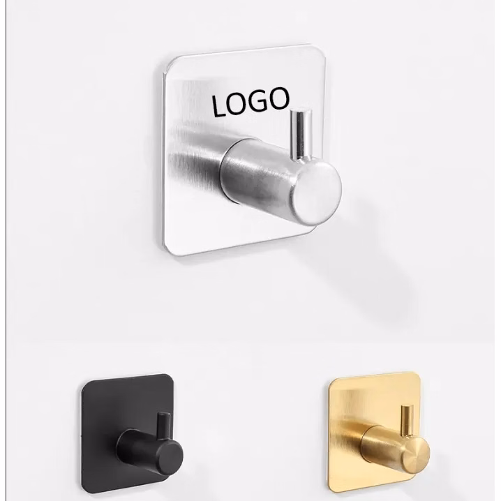 Stainless Steel Adhesive Wall Hook