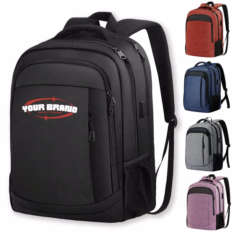15.6 Inch Anti Theft Laptop Backpacks with USB Charging Port