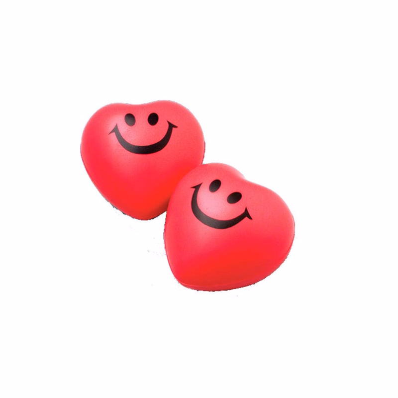 Foam Smiley Face Hearts