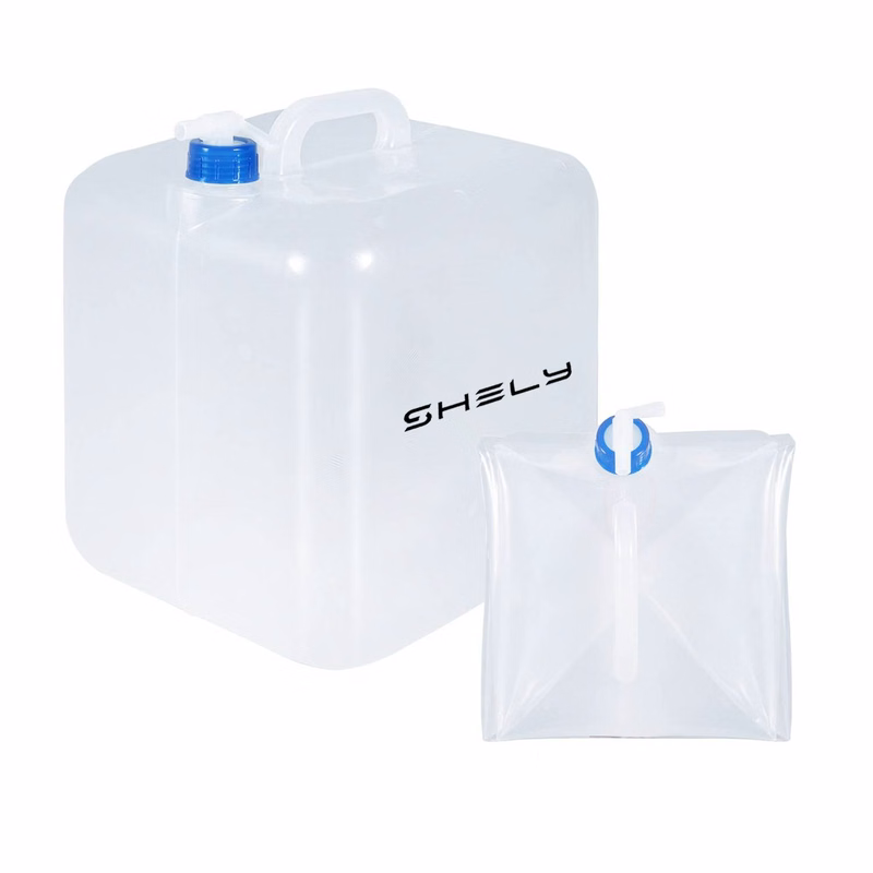 Portable Transparent Camping Water Storage Carrier Jug