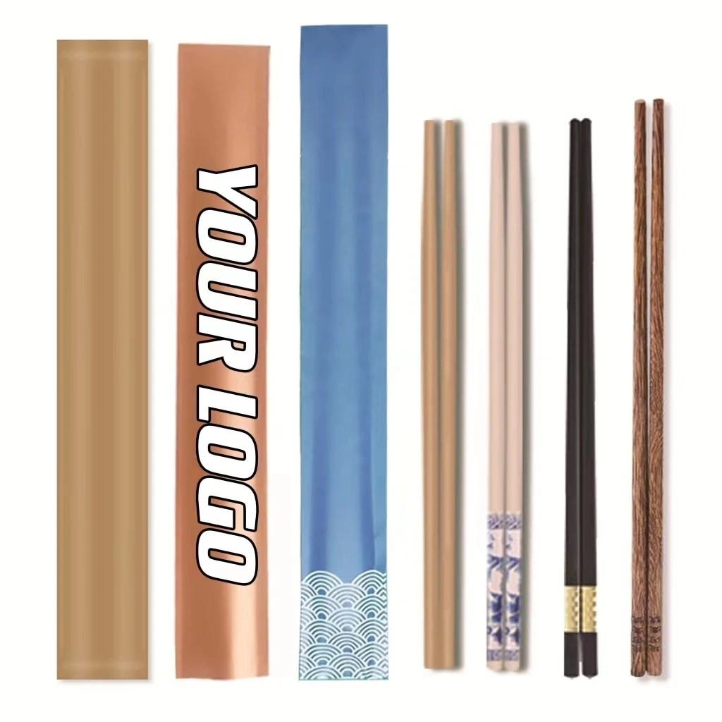 Customizable Disposable Bamboo Chopsticks Oriental Tableware 1