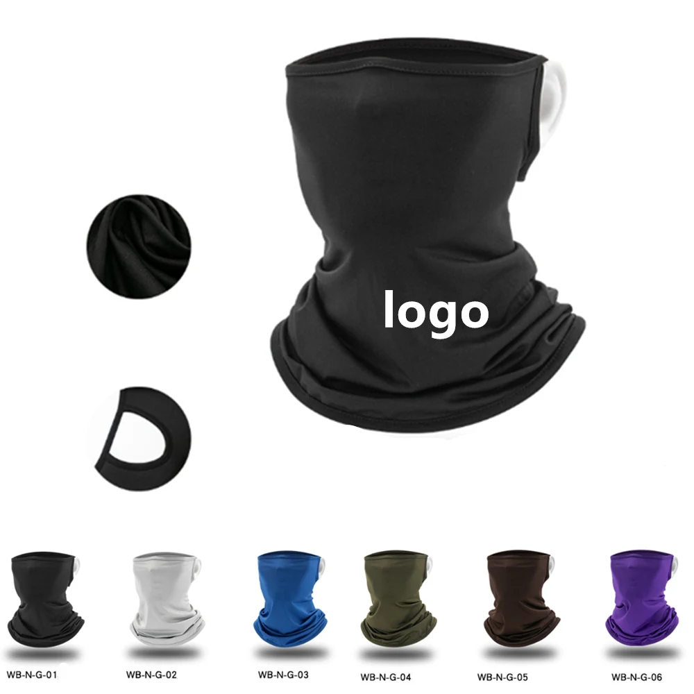 Lycra Neck Gaiter w/Ear Loops 1