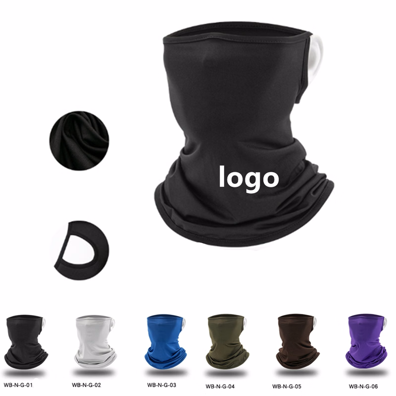 Lycra Neck Gaiter w/Ear Loops