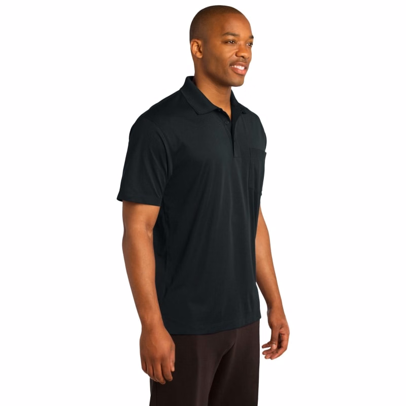 Sport-Tek Micropique Sport-Wick Pocket Polo.