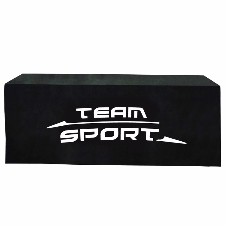 8' Fitted, 4 Sided Screen Print Value Quantity Table Cover