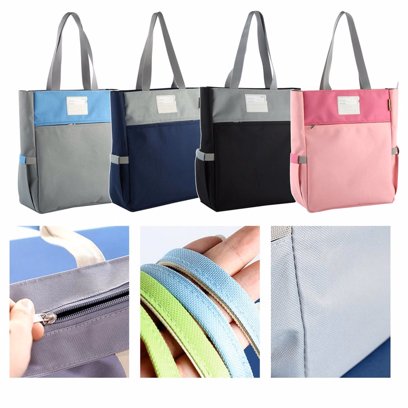 Reusable Carry-Handle School and Library Bag