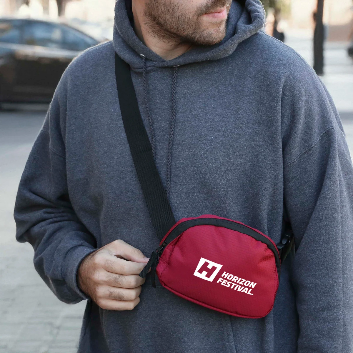 Over-The-Shoulder Bag - RPET Ripstop 1