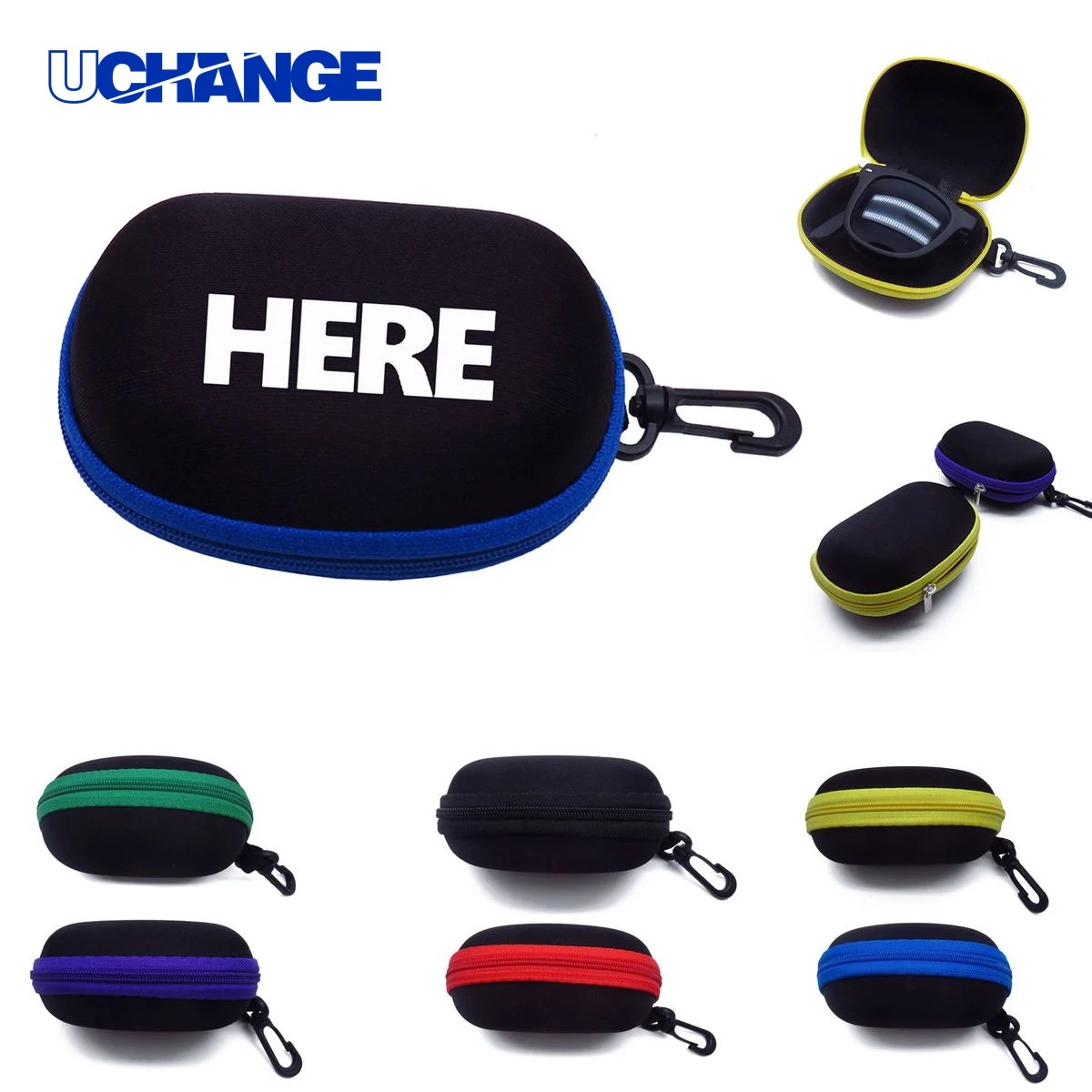 Eyewear Folding Drop-Proof Glasses Case Organizer 1