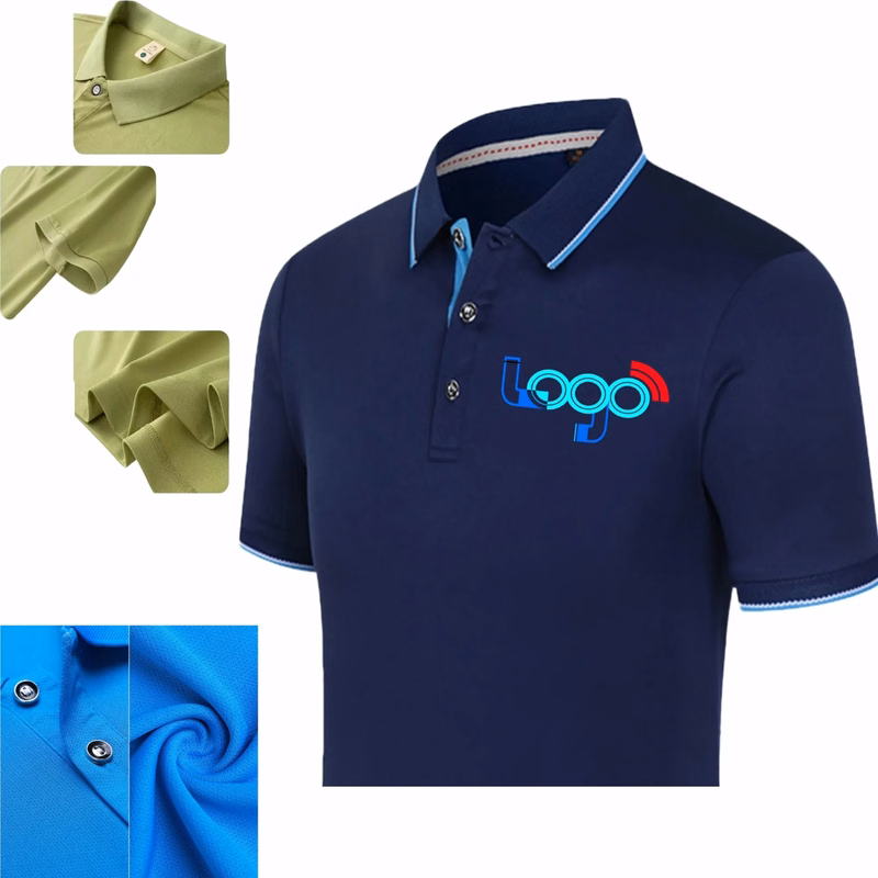 Customizable Summer Team Uniform Quick-Dry Polo Shirt