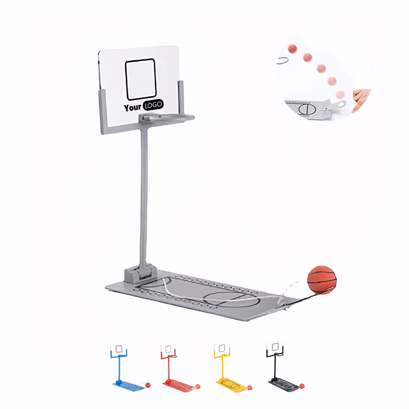 Alloy  Office Desktop Toy Folding Basketball Machine