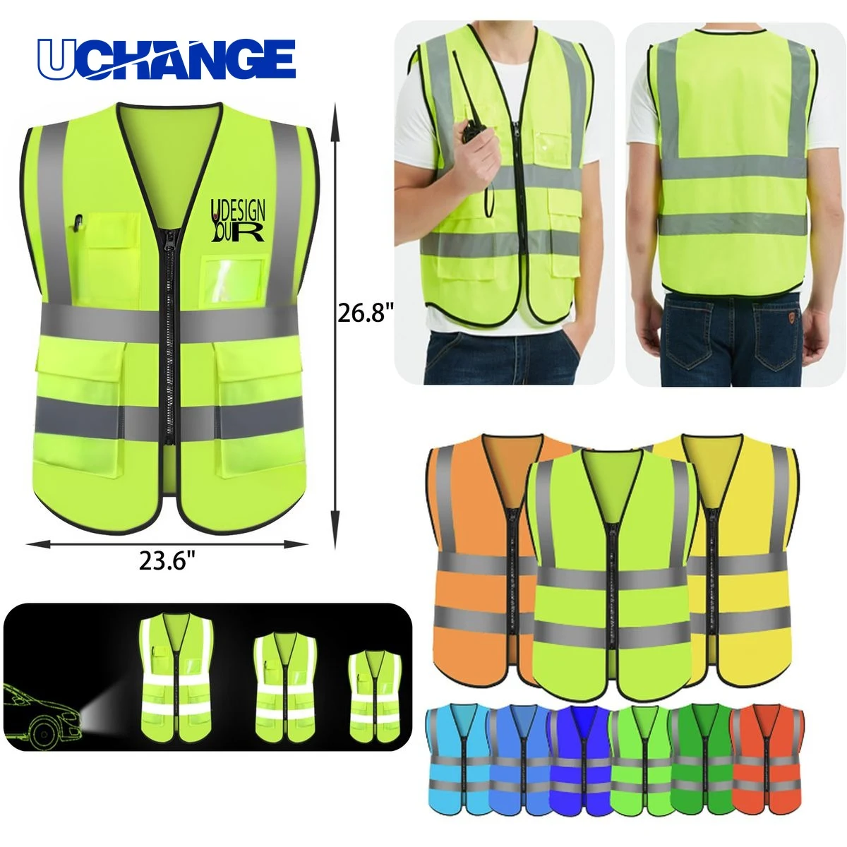 Highly Reflective Safety Vest 1