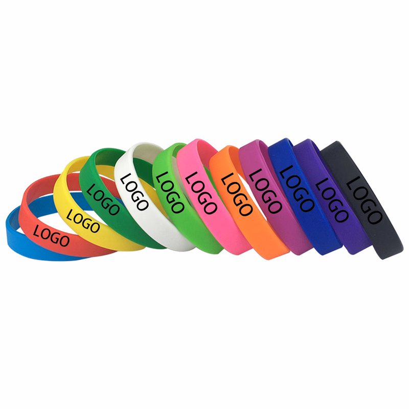 MOQ:100 Simple Sporty Silicone Wristband