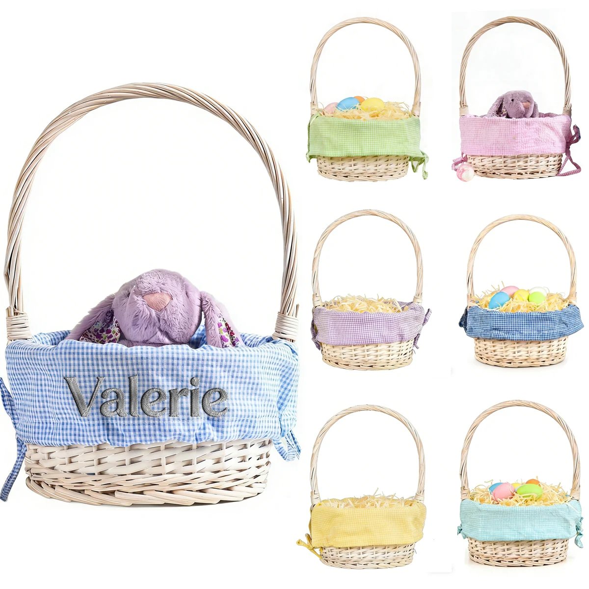 Custom Wicker Storage Basket 1