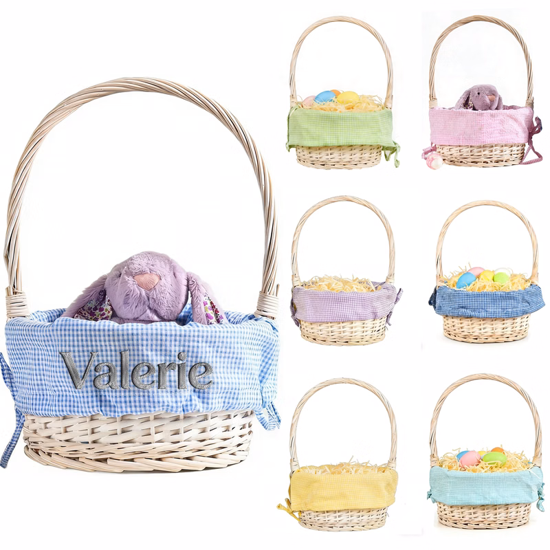 Custom Wicker Storage Basket