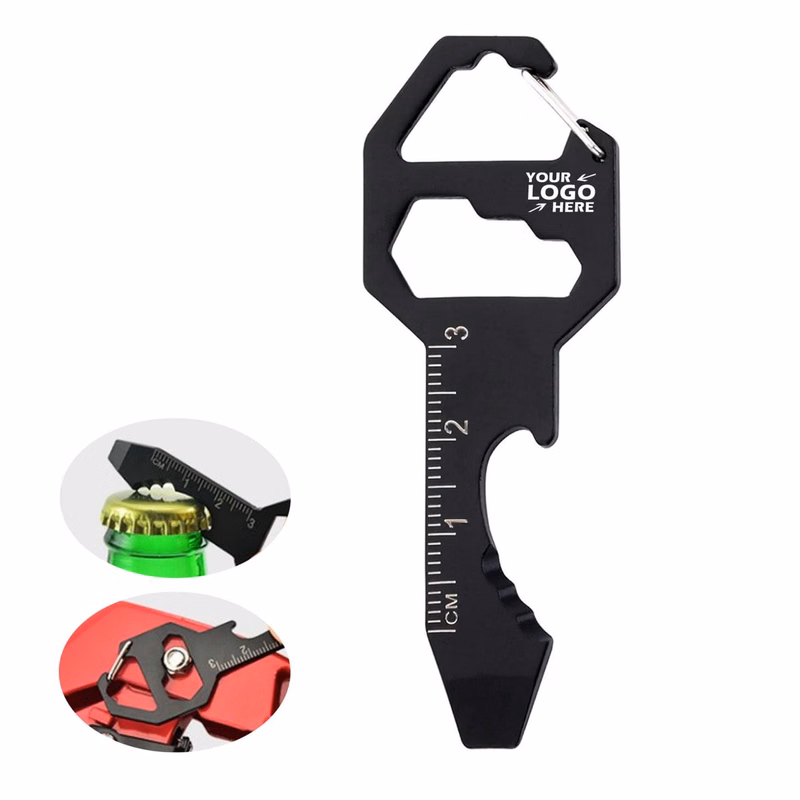 Stainless Steel Multi-Function Keychain Tool