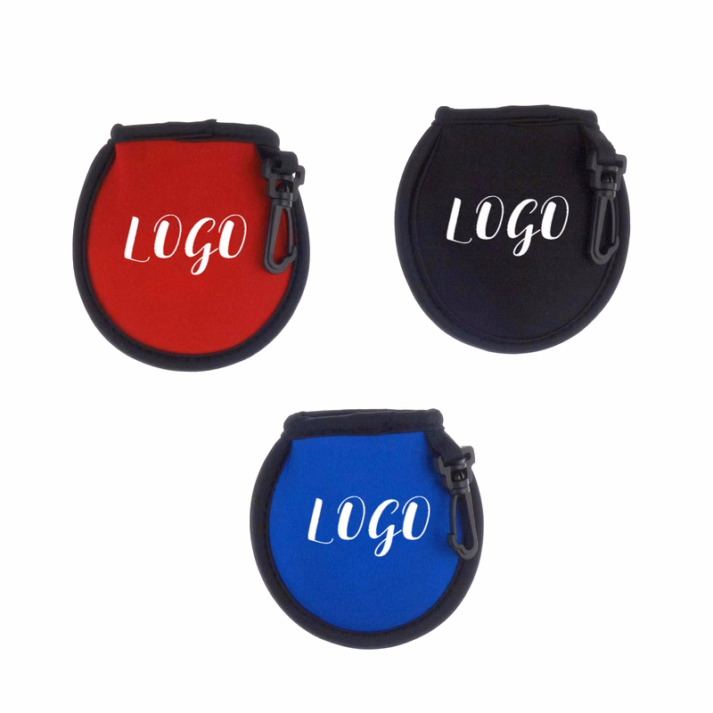 Portable Golf Ball Cleaner Pouch With Carabiner