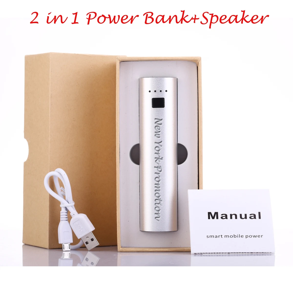 Cool Gifts Bluetooth Speaker & 4000mah Power Bank 1