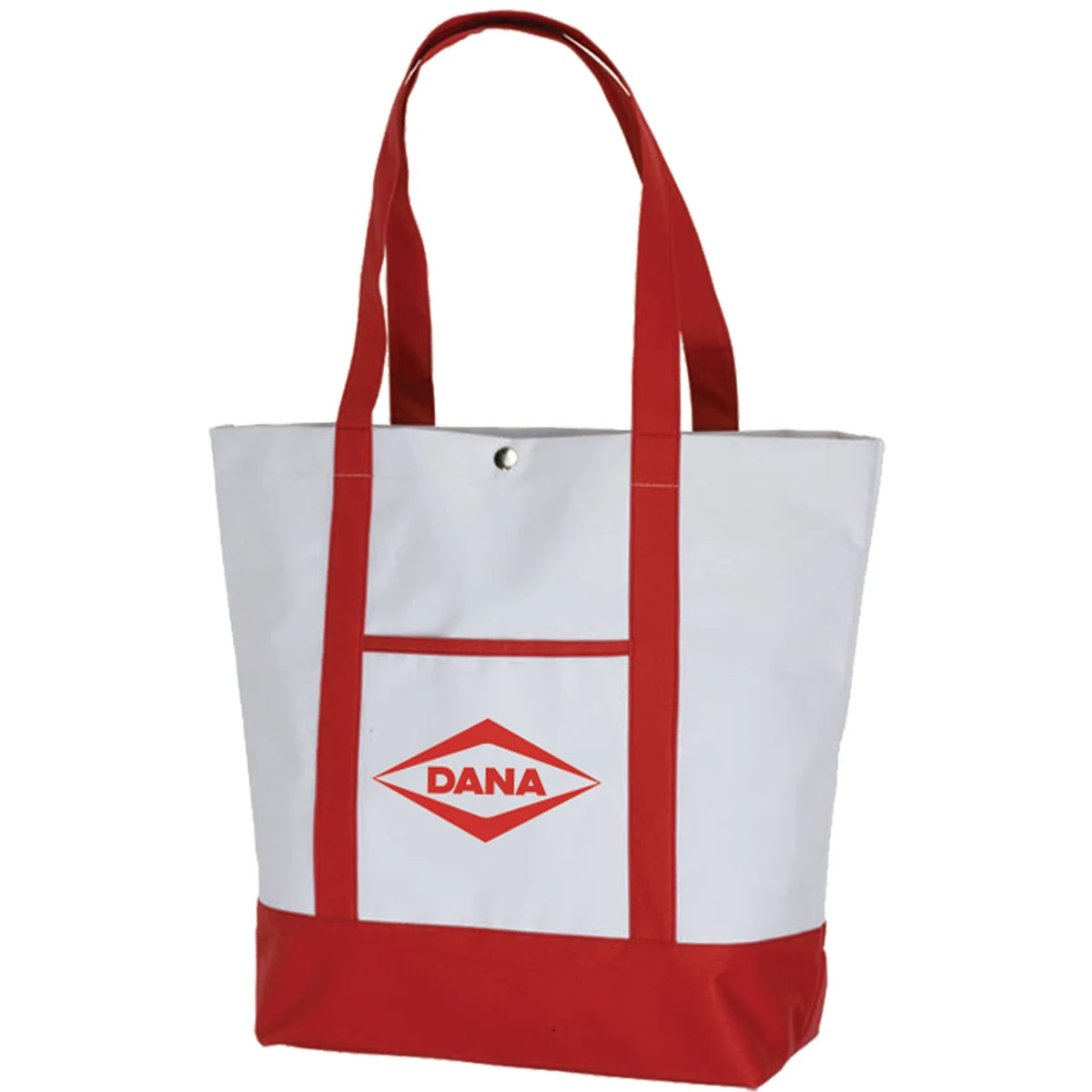 Deluxe Pocket Fashion Tote, custom tote bag with logo imprint 1