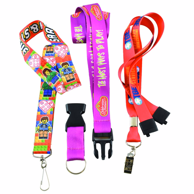 3/4" Dye-Sublimation Lanyards