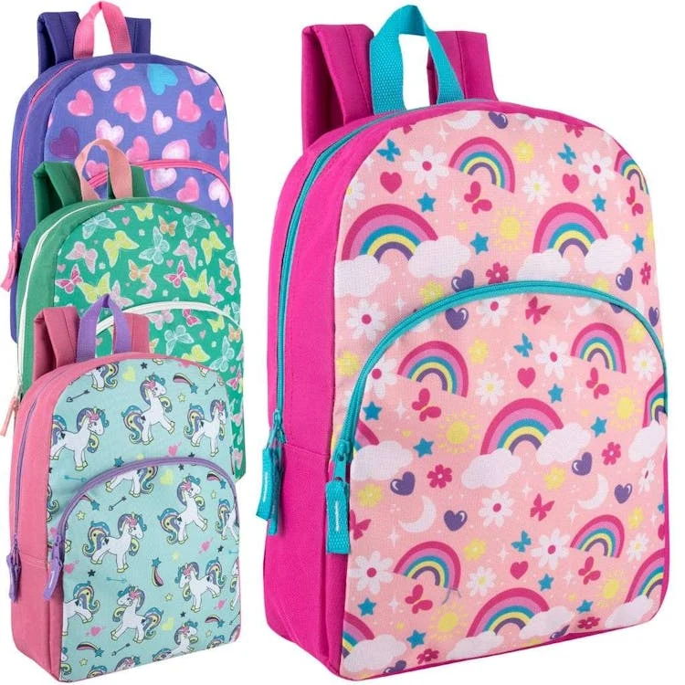 15" Backpacks - Assorted Prints 1