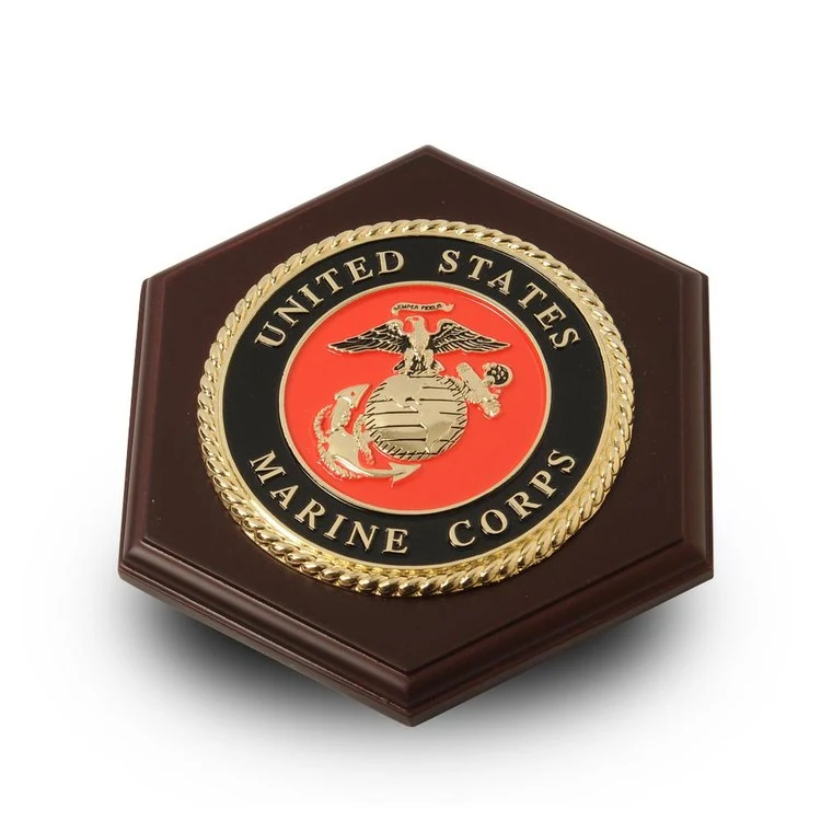 U.S. Marine Corps Medallion Paperweight 1
