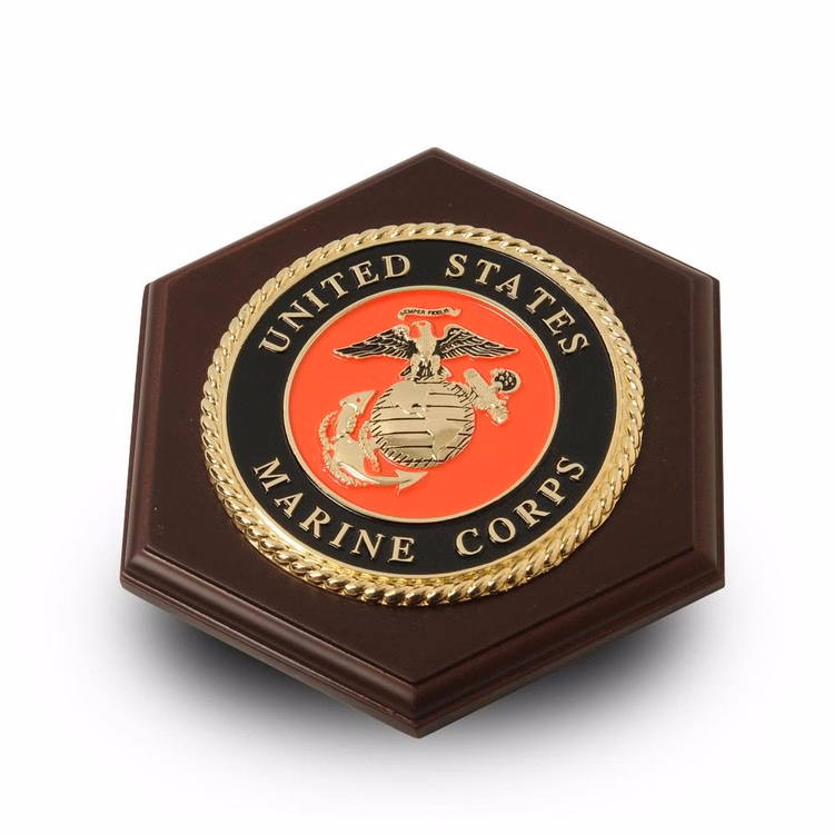 U.S. Marine Corps Medallion Paperweight