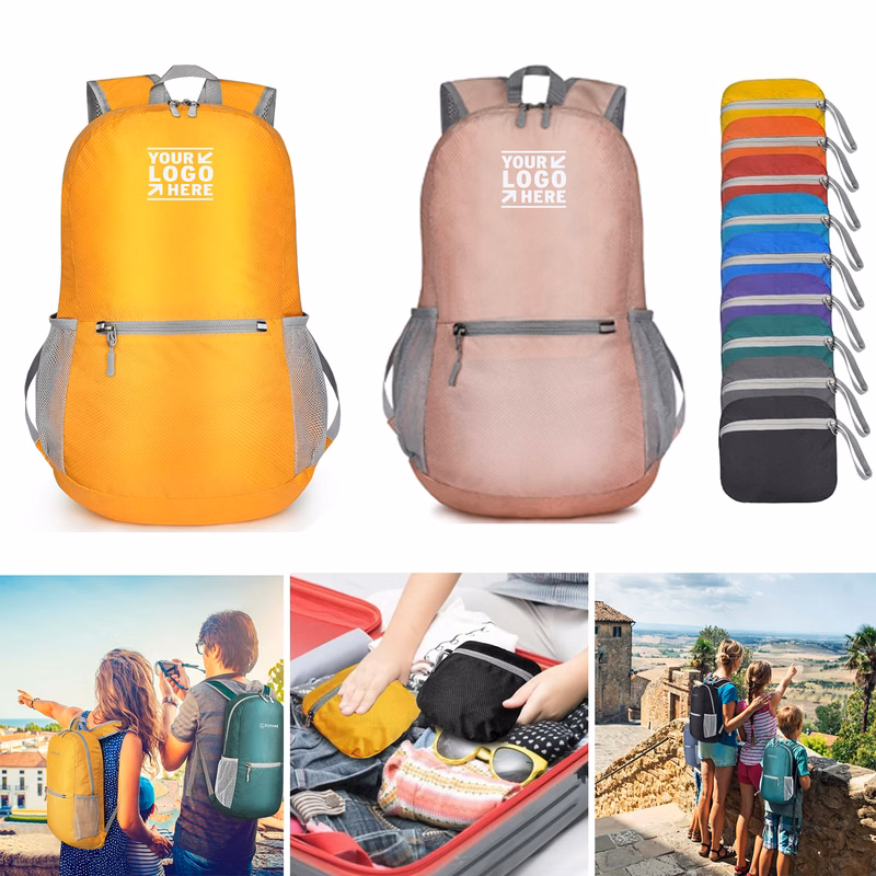 Women Men 20L Ultra Lightweight Hiking Packable Small Backpack Water Resistant Daypack
