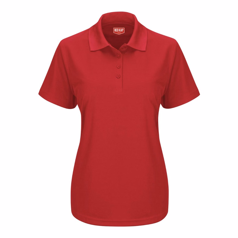 Women's Performance Knit Pocketless Core Polo - SK97