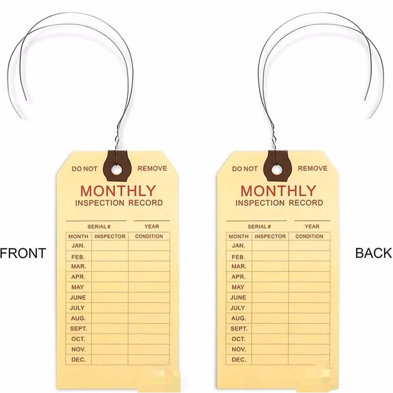 Custom Manila Hang Tag