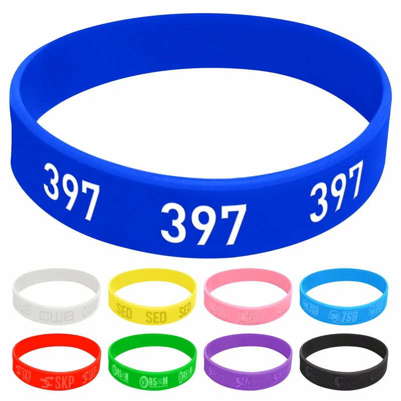 Glow-In-Dark Silicone Bracelet