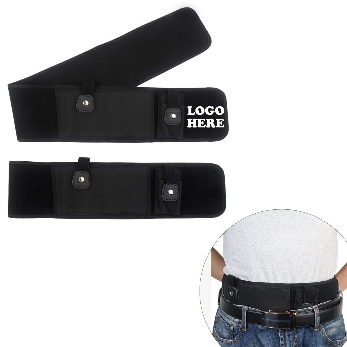 MOQ 10 Comfort And Secure Fit Concealed Carry Belly Band 1