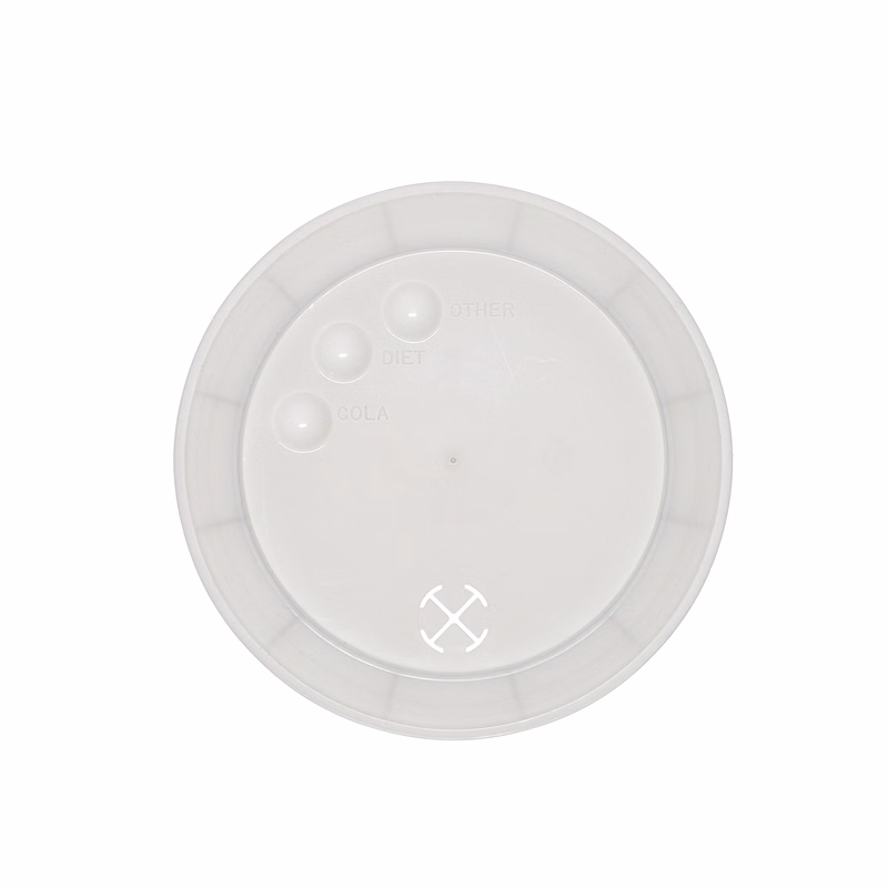 32 oz Stadium Cup Straw Slot Molded Lid White
