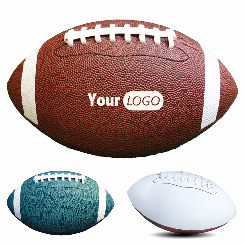 Pu Customizable Logo Football For Promotions And Play
