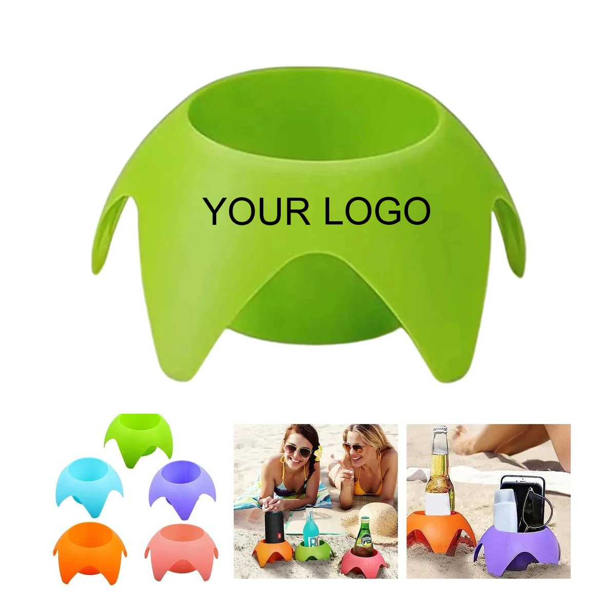 Beach Sand Cup Holders Drink Coasters with Starfish Design 1