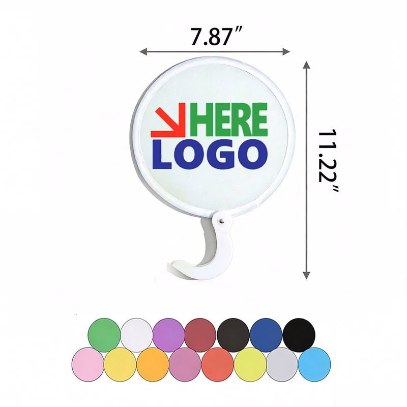 Custom Promotional Foldable Polyester Fan