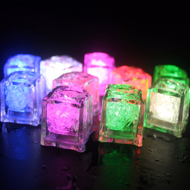 Led Ice Cube Shape Lights