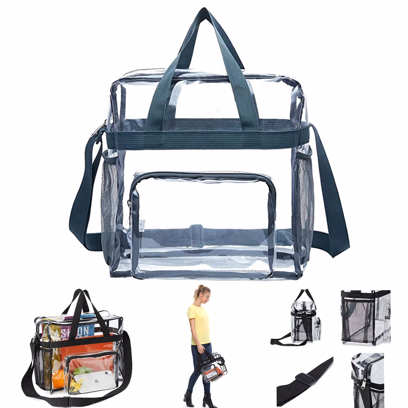 Portable Transparent Shoulder Crossbody Bag