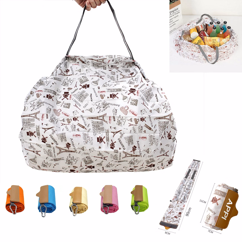 Reusable Foldable Grocery Shopping Bag